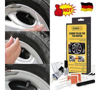 Felgen Reparatur-Set Silber Alufelgen Risse Dellen Kratzerentferner Kit PKW TOP