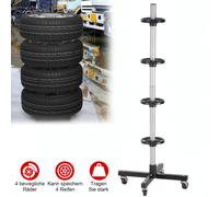 bonsport Felgenbaum »Felgenbaum für 4 Autoreifen inkl. 8er-Set Reifenmarkierer«