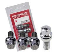 Felgenschloss Kugelbund R12 M14x1,5 32mm für Renault Espace IV Laguna Coupe Lagu