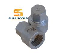 Felgenschloss Porsche VW Touareg ABC 58 - 22 Zahn Kant Schlüssel Radsicherung