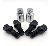 Felgenschlossmuttern M12x1,5 34mm Kegelbund 60° chrom Radschloss für Hyundai IX2