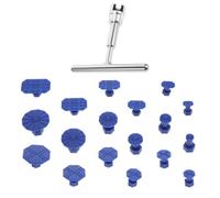 FELTECHELECTR Dent Puller Kit Auto Dellen Reparaturset Metall Hebel mit Klebetabs für Fahrzeug Dellen Entfernung Hagelschaden Tür Dings Car Body Repair Tool