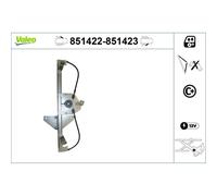 Valeo Fensterheber 851422