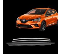 Fensterleisten Zierleisten Edelstahl Chrom 4-tlg für Renault Clio V