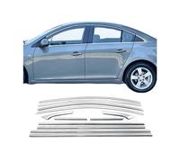 Fensterleisten Zierleisten für Chevrolet Cruze 2009-2016 Edelstahl Chrom 12tlg