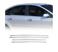 Fensterleisten Zierleisten für Ford Focus 2004-2013 Matt Edelstahl Chrom 4tlg