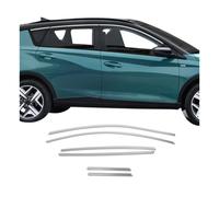 Fensterleisten Zierleisten für Hyundai Bayon 2021-2025 Edelstahl Chrom 6tlg