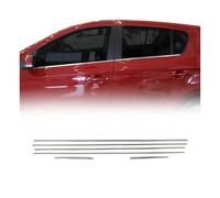 Fensterleisten Zierleisten für Hyundai i20 2008-2014 Edelstahl Chrom 4tlg