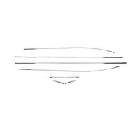 Fensterleisten Zierleisten für Hyundai ix20 2010-2021 Edelstahl Chrom 8tlg