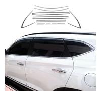 Fensterleisten Zierleisten für Hyundai Tucson 2015-2021 Edelstahl Chrom 14tlg