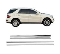 Fensterleisten Zierleisten für Mercedes ML W164 2005-2011 Edelstahl Chrom 4tlg