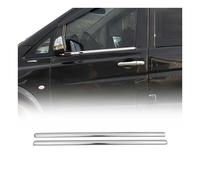 Fensterleisten Zierleisten für Mercedes Viano W639 2004-2014 Edelstahl Chrom 2x