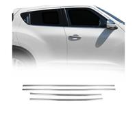 Fensterleisten Zierleisten für Nissan Juke 2010-2020 Edelstahl Chrom 4tlg