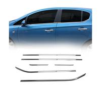 Fensterleisten Zierleisten für Opel Corsa 2015-2019 Edelstahl Chrom 6tlg