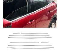 Fensterleisten Zierleisten für Peugeot 3008 2016-2025 Edelstahl Chrom 8tlg