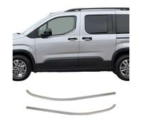 Fensterleisten Zierleisten für Peugeot Rifter 2019-2021 Edelstahl Chrom 2tlg