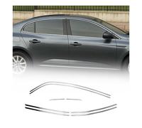 Fensterleisten Zierleisten für Renault Megane Limo 2016-2025 Edelstahl Chrom 6x