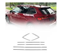 Fensterleisten Zierleisten für Skoda Kamiq 2020-2025 Edelstahl Chrom 6tlg