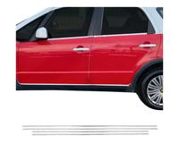 Fensterleisten Zierleisten für Suzuki SX4 2013-2025 Edelstahl Chrom 4tlg