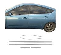 Fensterleisten Zierleisten für Toyota Prius+ 2012-2020 Edelstahl Chrom 8tlg