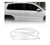 Fensterleisten Zierleisten für VW Tiguan 2016-2025 Edelstahl Chrom 10tlg