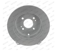 FERODO 2x Bremsscheibe hinten Ø262 mm für Hyundai i20 PB PBT 1.2 1.4 Accent