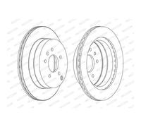 FERODO 2x Bremsscheibe hinten Ø302 mm für Opel Antara L07 2.0 CDTi 4x4 2.2