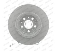 FERODO 2x Bremsscheibe hinten Ø308 mm belüftet beschichtet für Volvo XC90 I 275