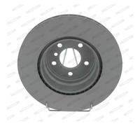 FERODO 2x Bremsscheibe hinten Ø345 mm belüftet für BMW X5 F15 F85 xDrive40d