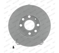 FERODO 2x Bremsscheibe vorne Ø240 mm Voll beschichtet für Opel Corsa C F08 F68