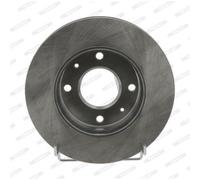 FERODO 2x Bremsscheibe vorne Ø257 mm für Hyundai Coupe RD 2.0 16V 1.6i Lantra