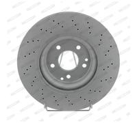 FERODO 2x Bremsscheibe vorne Ø330 mm für Mercedes-Benz C-Klasse W203 SLK R171