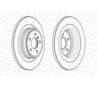FERODO Bremsscheibe PREMIER hinten rechts links voll 325mm für MERCEDES-BENZ DDF2204C