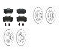 Ferodo Bremsscheiben 274mm + Beläge Hinten Passend Für Renault Grand Scenic 3 Bremsscheibe: A.b.s.: 18160c Abakus: 23104039 Abakus: 231040392 Ashik