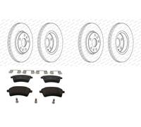 FERODO BREMSSCHEIBEN 280mm + BELÄGE VORNE passend für MERCEDES CITAN W415