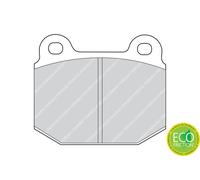 FERODO FDB1282 Bremsbelagsatz, Scheibenbremse für LOTUS,MITSUBISHI,NISSAN,OPEL,V
