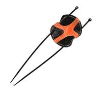 FESTFENDS Motorradlenker Gepäckhaken aus Leder mit Vintage Stil Brillenhalterung und Organizer für Kleine Gegenstände für Motorrad und Fahrradlenker