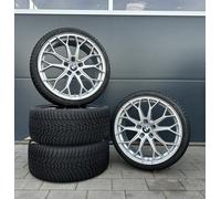 4x 19 Zoll Felgen FF Wheels FF01 Silber für CLS GLC Klasse W218 X253 X254 AMG