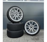 4x 19 Zoll Felgen FF Wheels FF01 Silber für CLS GLC Klasse W218 X253 X254 AMG