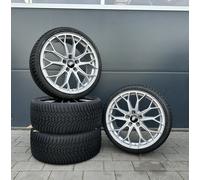 4x 19 Zoll Felgen FF Wheels FF01 Silber für CLS GLC Klasse W218 X253 X254 AMG
