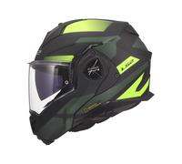 FF901 Advant X Nova H-V Yellow Motorrad Klapphelm Schwarz Neon-Gelb Matt, M M schwarz neon-gelb matt