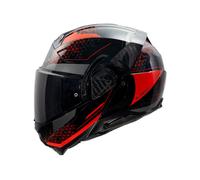 LS2, Modularer Motorradhelm ADVANT II ASTRAL Red, M