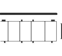 Fiamma Roof Rail Ducato Dachreling für Fiat Ducato ab Bj. 07/2006