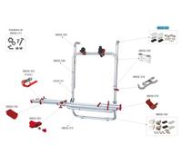 Fiamma Halterungskit oben passend für Carry Bike 200 DB - Fiamma Ersatzteilnummer 98656-420