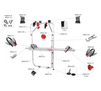 Fiamma Montagesatz für Carry Bike VW T5 D Fiamma Artikelnummer 98656-179