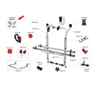 Fiamma Montagesatz für Carry Bike VW T5 Fiamma Artikelnummer 98656-102
