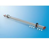 Fiamma Fahrradträger Zusatzschiene Rail Quick silber Rail Quick