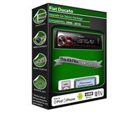 Fiat Ducato Autoradio, Pioneer Stereo USB AUX, iPod iPhone Android Player