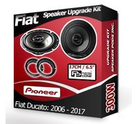 Fiat Ducato Vorne Tür Lautsprecher Pioneer Auto Lautsprecher + Adapter 300W