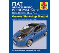 Fiat Grande Punto, Punto Evo and Punto Petrol (06 - 15) Haynes Repair Manual